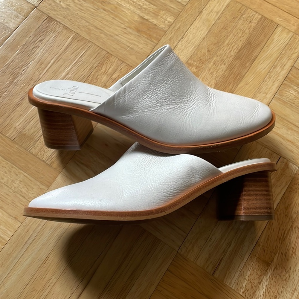 Linea Paola Block Heel Slip-On Mule